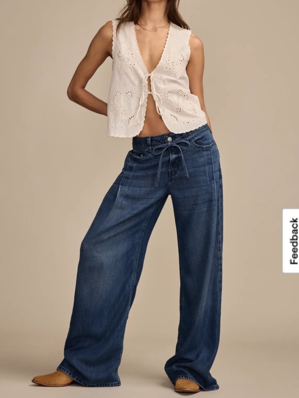 NEW Lucky Legend liquid denim luxe palazzo Jeans Size 4/27. Tall Girls